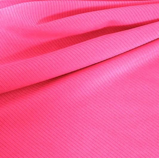 Double Ribbed Spandex Nylon Spandex Fabric - Ribbed Texture, 55" Width (1 Yard)