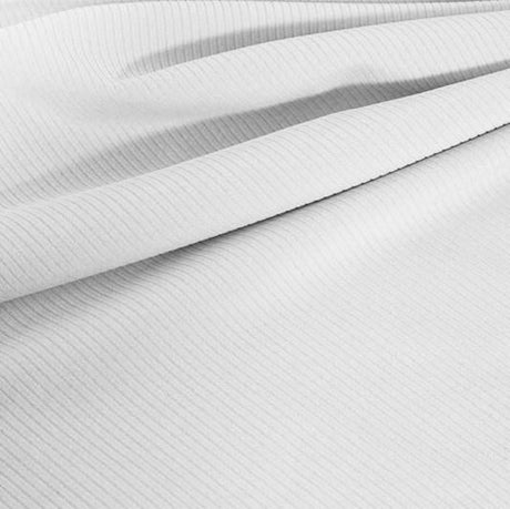 Double Ribbed Spandex Nylon Spandex Fabric - Ribbed Texture, 55" Width (1 Yard)
