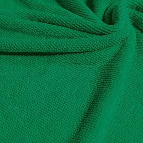 Popcorn Polyester Spandex Jacquard Fabric