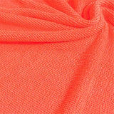 Popcorn Polyester Spandex Jacquard Fabric