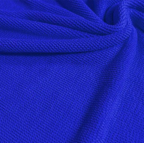 Popcorn Polyester Spandex Jacquard Fabric - Multi Color Textured Knit, 28" Width (1 Yard)