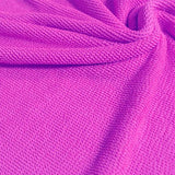 Popcorn Polyester Spandex Jacquard Fabric - 4-Way Stretch, 28" Width (1 Yard)