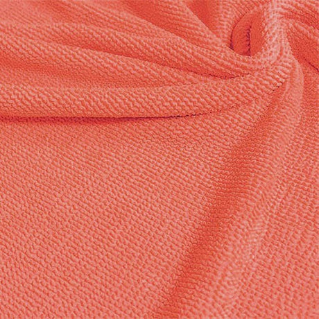 Popcorn Polyester Spandex Jacquard Fabric