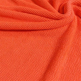 Popcorn Polyester Spandex Jacquard Fabric