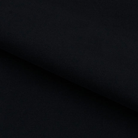Brushed Polyester Lycra Tricot Black