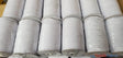 Braided Elastic Fabric - White, Black, 1/4" Width, 220 Yard Spool (1 Spool)