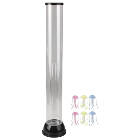 Jelly Fish Bubble Tube Floor Lamp