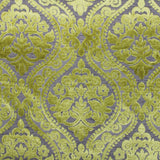 Elisha Jacquard Damask Chenille Fabric - Linen Look, 56" Width (1 Yard)