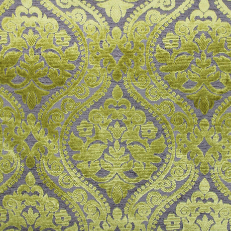 Elisha Jacquard Damask Chenille Fabric - Linen Look, 56" Width (1 Yard)