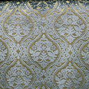 Elisha Jacquard Damask Chenille Fabric - Linen Look, 56" Width (1 Yard)