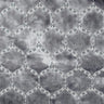 Eliza Medallion Cut Velvet Polyester Fabric - Royal, Gold, Cerulean, Charcoal, 55" Width (1 Yard)