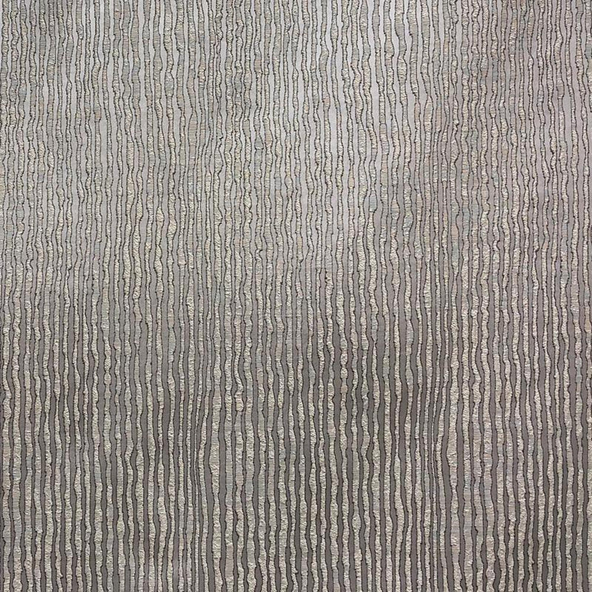 Elizabeth Faux Silk Fabric - Textured Wavy Striped Jacquard, 55" Width (1 Yard)