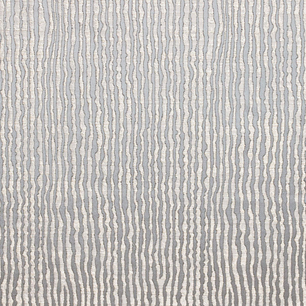 Elizabeth Faux Silk Fabric - Textured Wavy Striped Jacquard, 55" Width (1 Yard)