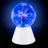 Blue Plasma Ball Lamp 5"