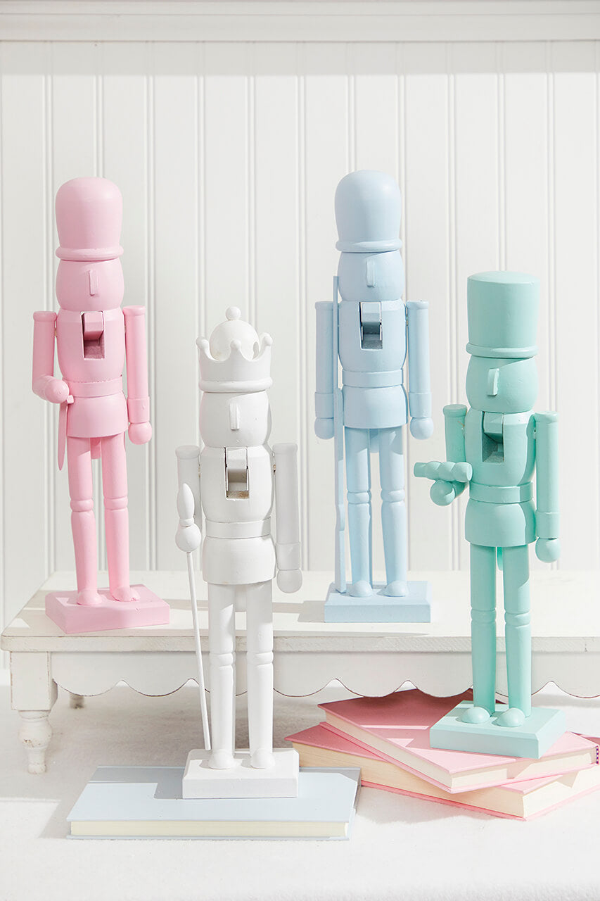 15" Monochromatic Nutcracker - 4 Assorted