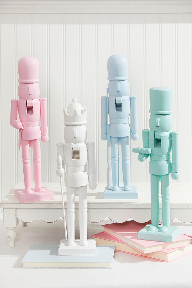 15" Monochromatic Nutcracker - 4 Assorted
