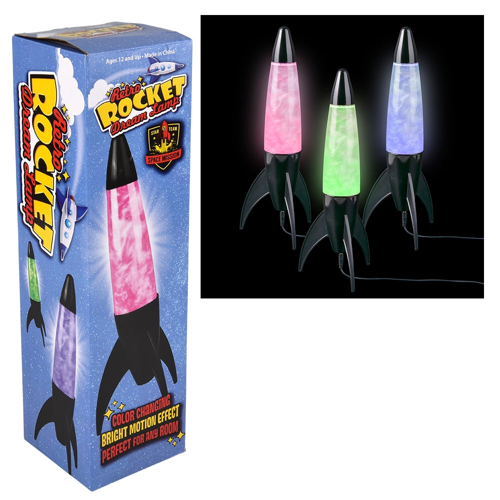 Rocket Nebula Lamp