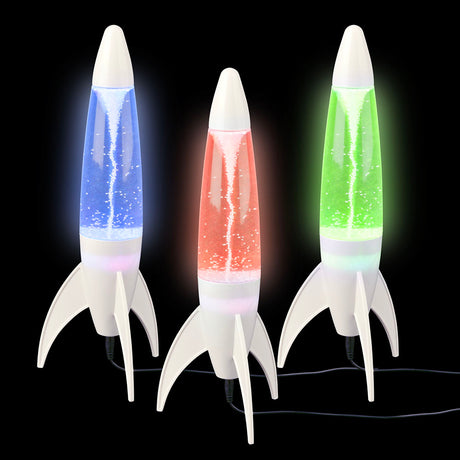 Rocket Tornado Lamp 14"