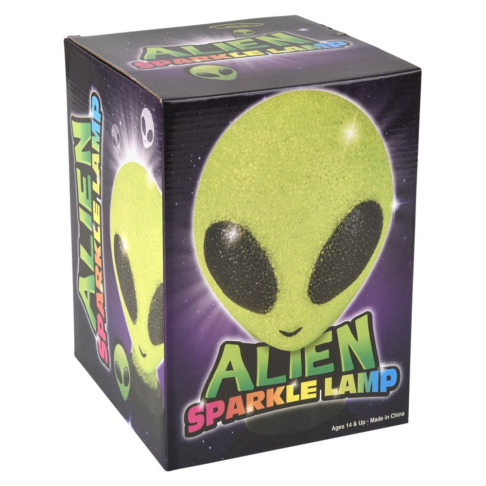 Sparkle Alien Lamp 8.5"