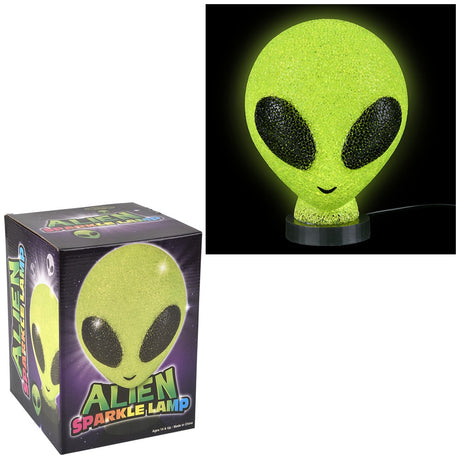 Sparkle Alien Lamp 8.5"
