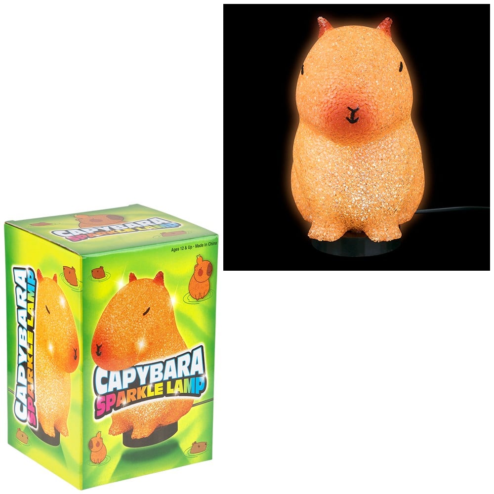 Capybara Sparkle Lamp