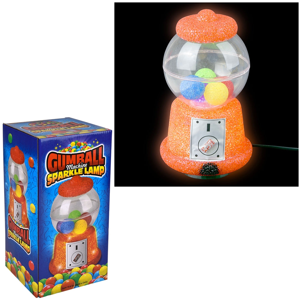 Gumball Machine Lamp 10" Sparkle