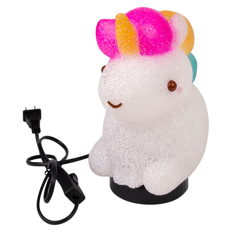 Unicorn Sparkle Lamp 7.5" Kawaii Sitting Unicorn