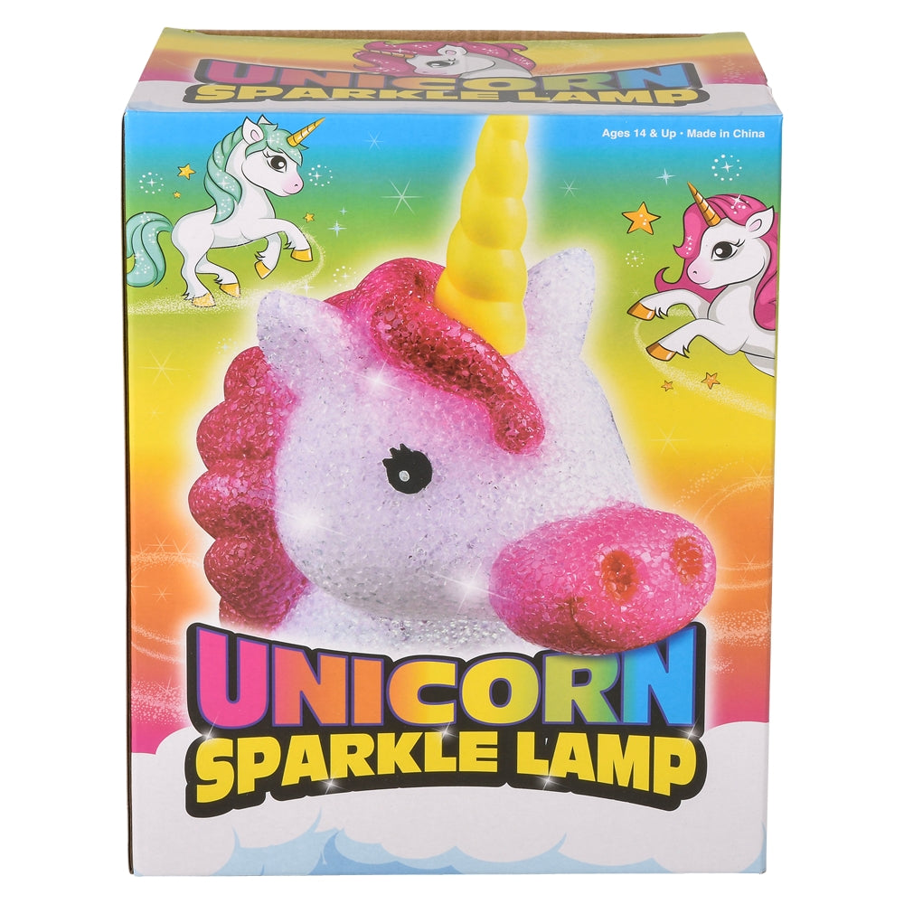 Unicorn Lamp 7.5" Sparkle
