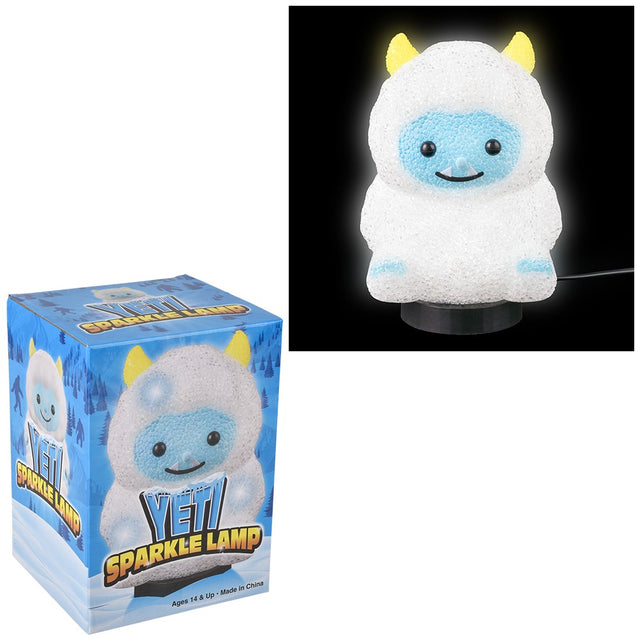 Sparkle Yeti Lamp 7.5"