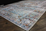 Beige Vintage Faded Design Printed Style Area Rug Carpet - Rose, Printed Pattern, 5' X 7' (1 Piece)
