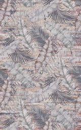Leaf Comfort Polypropylene Fabric - Vintage Bohemian Print, Bohemian Color, 5' X 7' (1 Unit)
