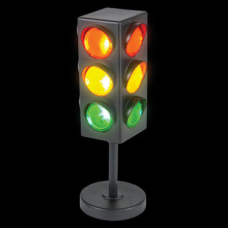 Traffic Light Table Lamp 8"