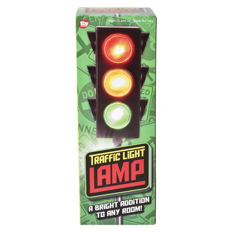 Traffic Light Table Lamp 8"