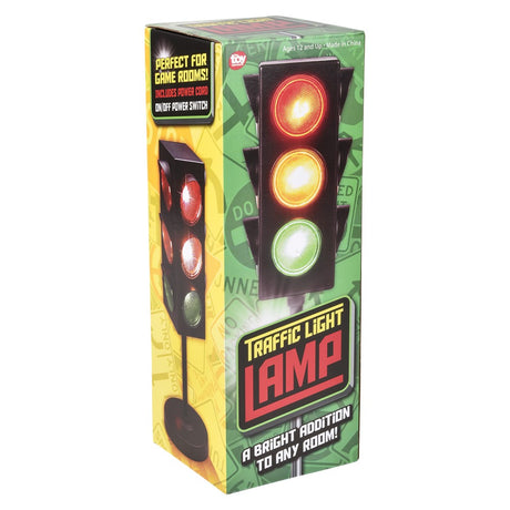 Traffic Light Table Lamp 8"