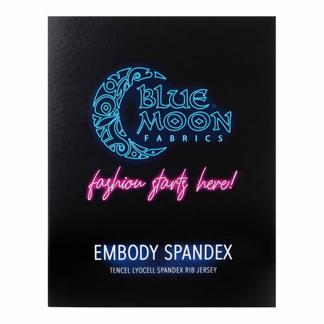 Tencel Lyocell Spandex Rib Jersey Color Card
