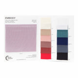 Tencel Lyocell Spandex Rib Jersey Color Card