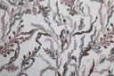 1 Yard Embroidered Lace Fabric Beaded, Sequined with Amazing Rich Design 50/52" Wide
