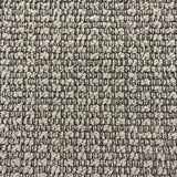 Emery Textured Woven Linen Look Polyester Acrylic Fabric - Flax, Beige, Silver, Gray, Black, 55" Width (1 Yard)