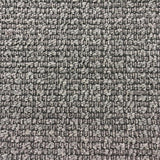 Emery Textured Woven Linen Look Polyester Acrylic Fabric - Flax, Beige, Silver, Gray, Black, 55" Width (1 Yard)