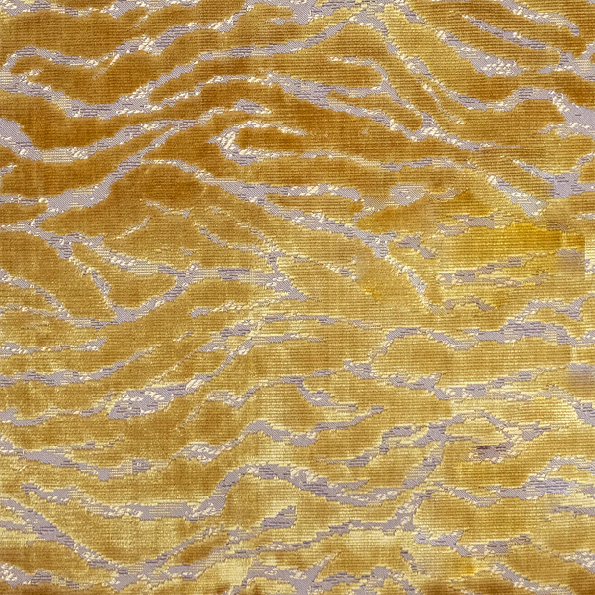 Empress Fabric Cut Velvet Fabric - Animal Print, 55" Width (1 Yard)