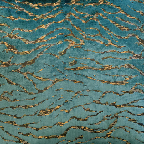Empress Fabric Cut Velvet Fabric - Animal Print, 55" Width (1 Yard)