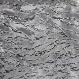 Empress Fabric Cut Velvet Fabric - Animal Print, 55" Width (1 Yard)