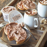 Hot Cocoa Inspired Cream Cheese Spread Chocolate Flavored Sweet Cream Cheese for Bagels and Desserts