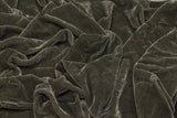 Premium Silk Rayon Velvet Fabric - Azalea, 45" Width (1 Yard)