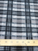 Vintage Tartan Plaid Fleece Printed Fabric