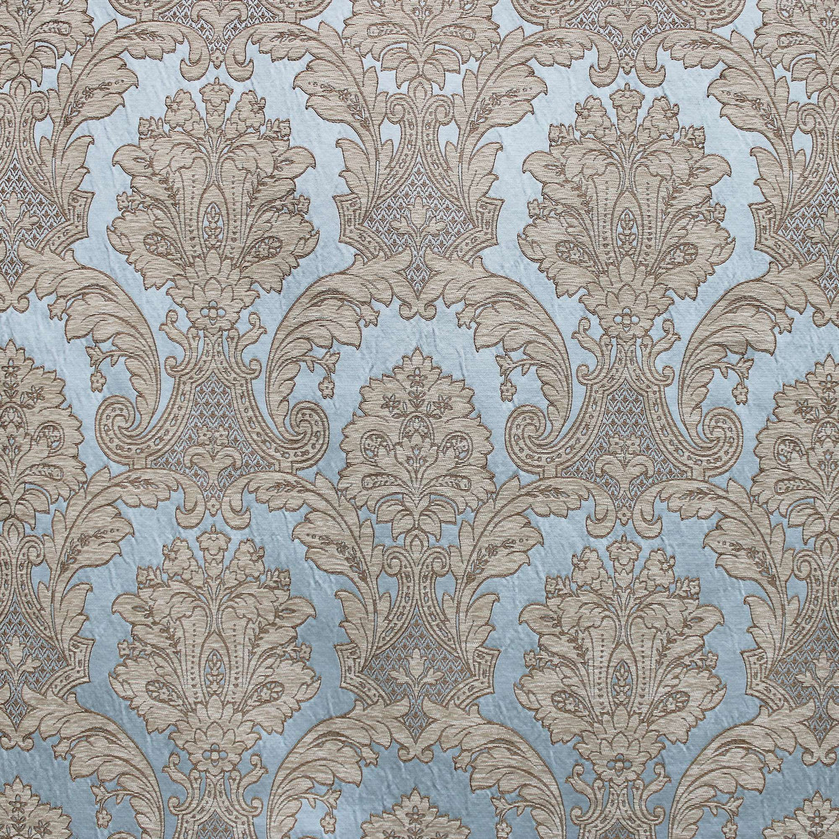 Evangeline Fabric - Multi-Colored Traditional Damask, 57" Width (1 Yard)