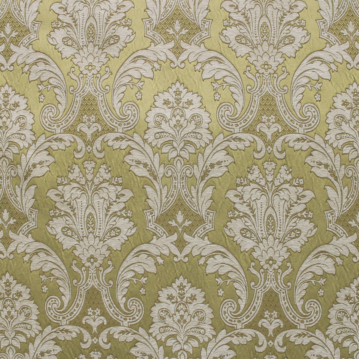 Evangeline Fabric - Multi-Colored Traditional Damask, 57" Width (1 Yard)