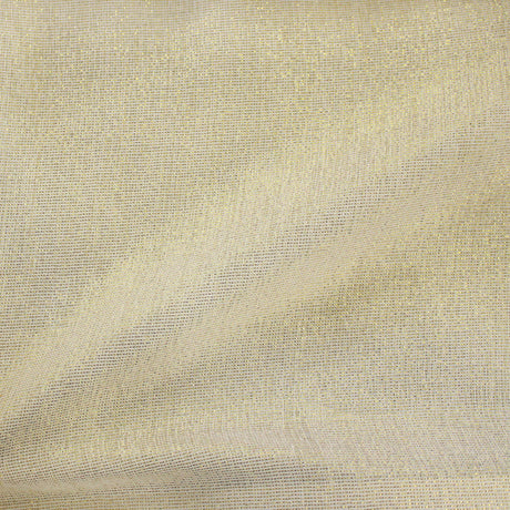 Everly Fabric Polyester Fabric - Solid Metallic Sheer, 110" Width (1 Yard)