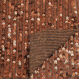 Exquisite Stretch Mesh Sequin Fabric - Embroidered Sequin, 54/55" Width (1 Yard)