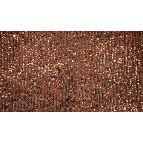 Exquisite Stretch Mesh Sequin Polyester Spandex Fabric - Embroidered Sequin Mesh, 54/55" Width, 230 GSM (1 Yard)